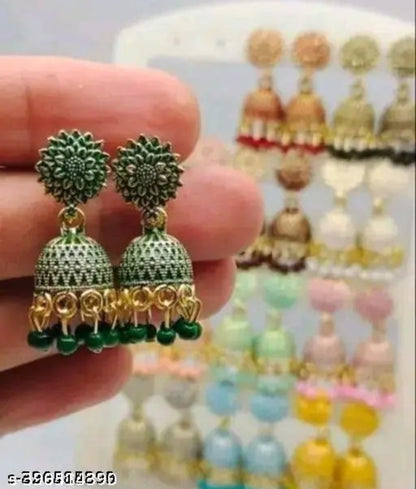 Earrings 12 Colour Pcs
